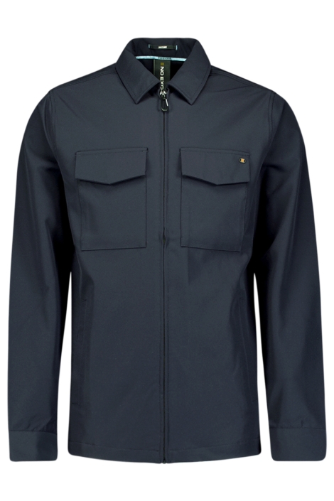 NO-EXCESS overshirt full zipper stretch sedoc